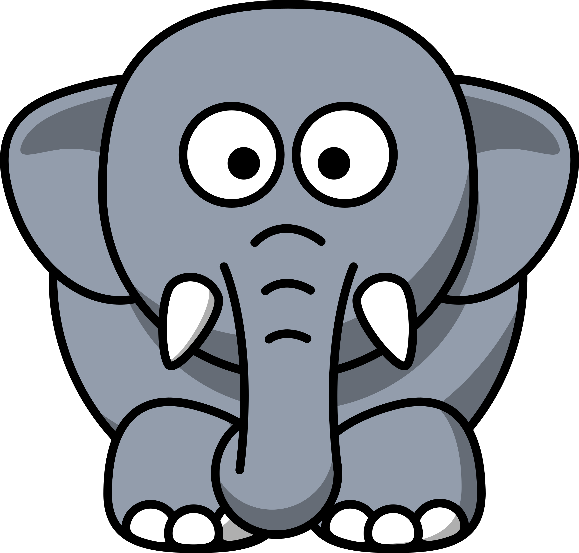 Elephant cartoon image